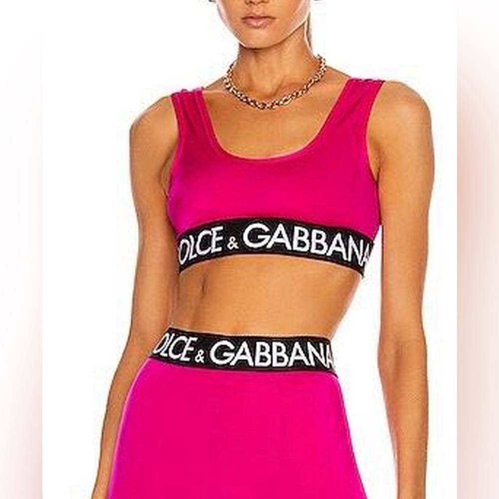 DOLCE & GABBANA
Top with Branded Elastic in Nylon
Size XS